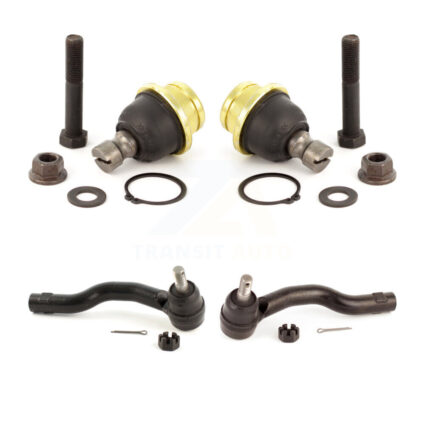 Front Ball Joint & Tie Rod End Kit For Nissan TITAN Armada INFINITI QX80 QX56 Pathfinder KTR-102518