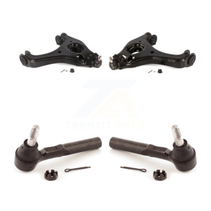 Front Suspension Control Arm Assembly & Tie Rod End Kit For Chevrolet Silverado 1500 GMC KTR-102845