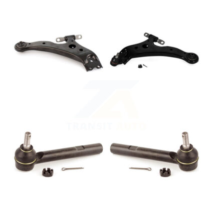 Front Suspension Control Arm Assembly & Tie Rod End Kit For Lexus RX350 Toyota Highlander KTR-102857