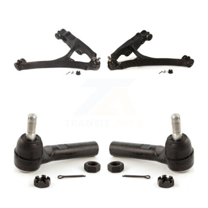 Front Suspension Control Arm Assembly & Tie Rod End Kit For GMC Savana 2500 Chevrolet AWD KTR-102867