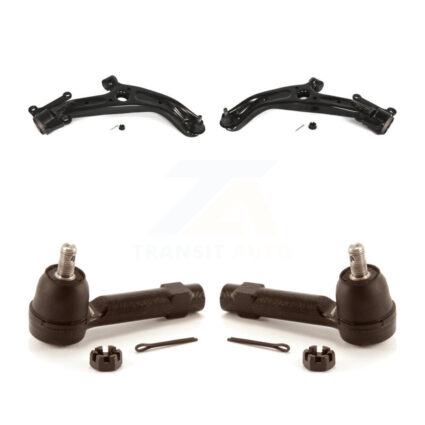 Front Suspension Control Arm Assembly And Tie Rod End Kit For 2007-2008 Honda Fit KTR-102874