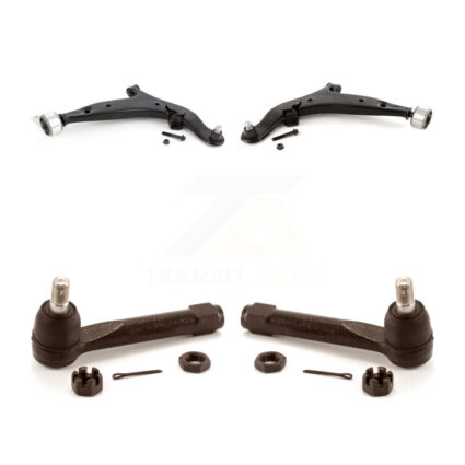 Front Suspension Control Arm Assembly And Tie Rod End Kit For 2004-2009 Nissan Quest KTR-102885