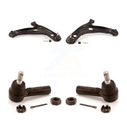 Front Suspension Control Arm Assembly & Tie Rod End Kit For Toyota Yaris Prius C Scion xD KTR-102886