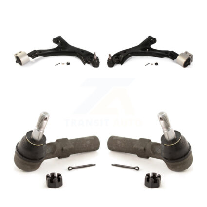 Front Suspension Control Arm Assembly & Tie Rod End Kit For Chevrolet Equinox Pontiac Vue KTR-102895