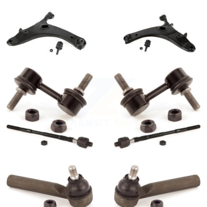 Front Control Arm And Ball Joint Tie Rod End Link Kit (8Pc) For 2009-2013 Subaru Forester KTR-102935