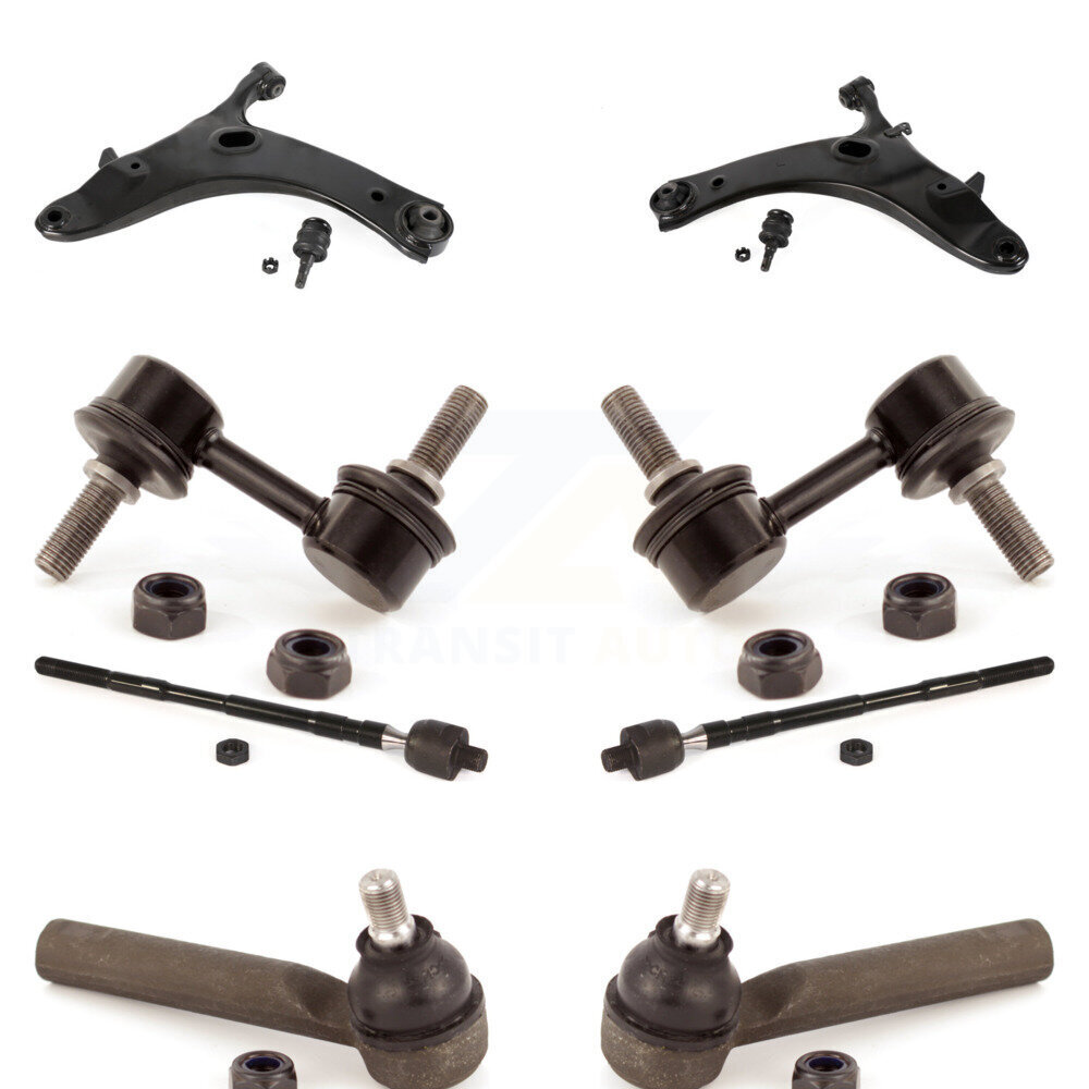 Front Control Arm And Ball Joint Tie Rod End Link Kit (8Pc) For 2009-2013 Subaru Forester KTR-102935