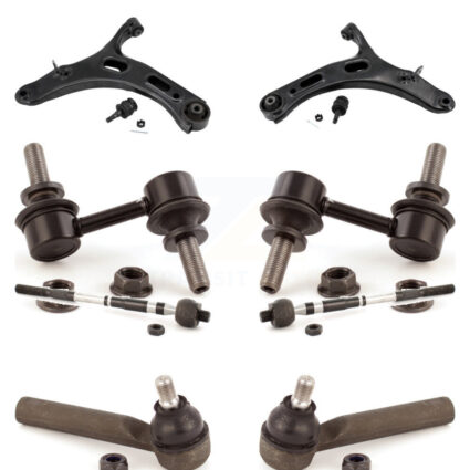Front Control Arm And Ball Joint Tie Rod End Link Kit (8Pc) For 2010-2014 Subaru Outback KTR-102936