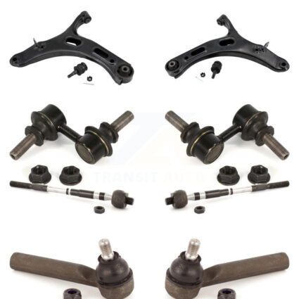 Front Control Arm And Ball Joint Tie Rod End Link Kit (8Pc) For 2010-2014 Subaru Legacy KTR-102937