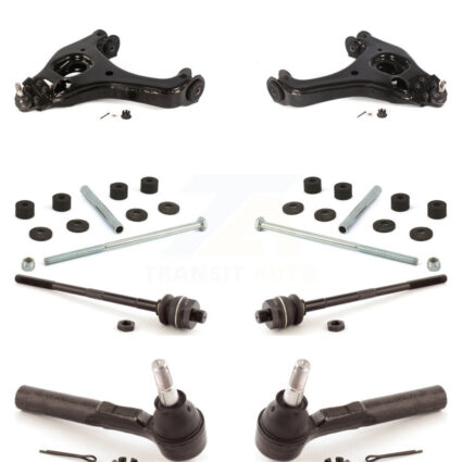 Front Control Arm Ball Joint Tie Rod End Link Kit (8Pc) For Chevrolet Silverado 1500 GMC KTR-102938