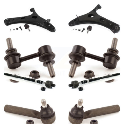 Front Control Arm And Ball Joint Tie Rod End Link Kit (8Pc) For 2014-2018 Subaru Forester KTR-102948