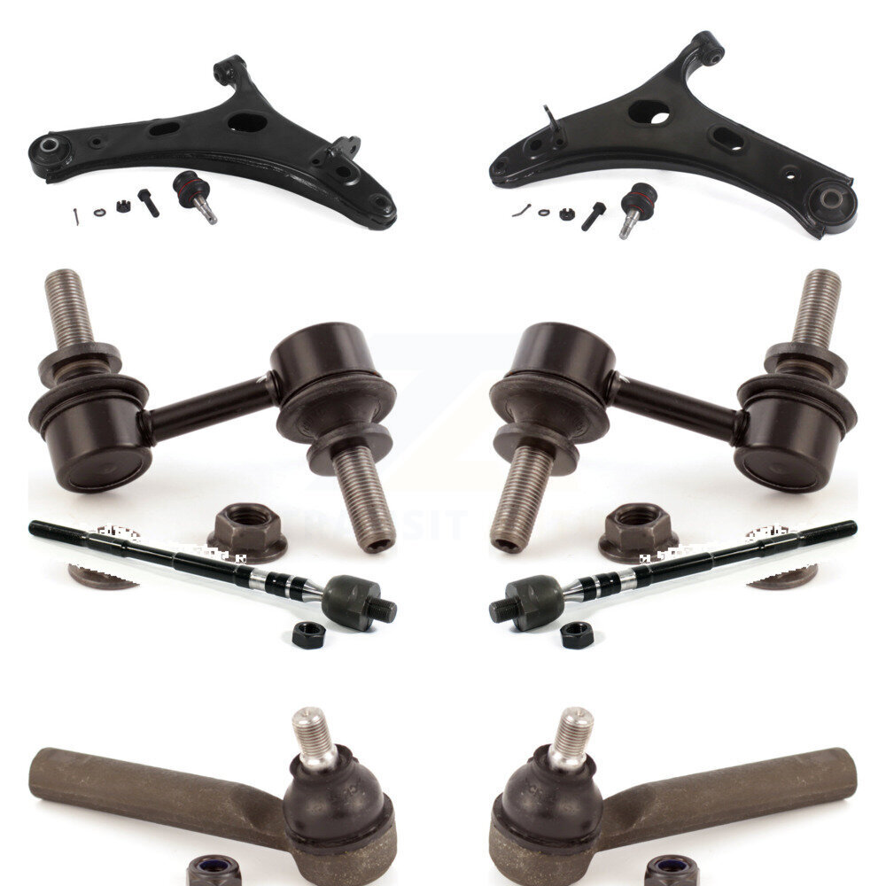 Front Control Arm And Ball Joint Tie Rod End Link Kit (8Pc) For 2014-2018 Subaru Forester KTR-102948