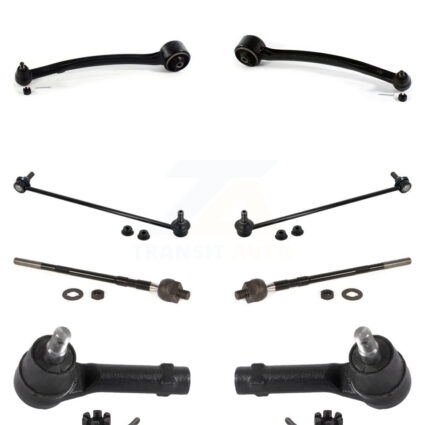 Front Control Arm And Ball Joint Tie Rod End Bar Link Kit (8Pc) For Hyundai Genesis Coupe KTR-102968