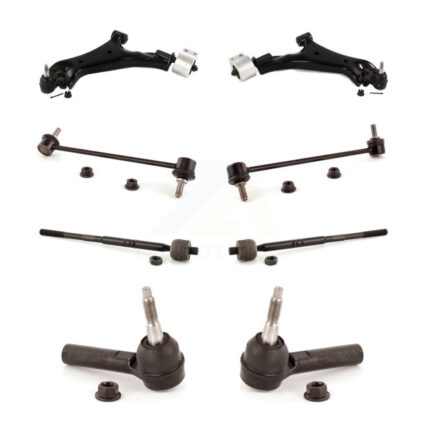 Front Control Arm Ball Joint Tie Rod End Link Kit (8Pc) For Chevrolet Equinox GMC Terrain KTR-102969