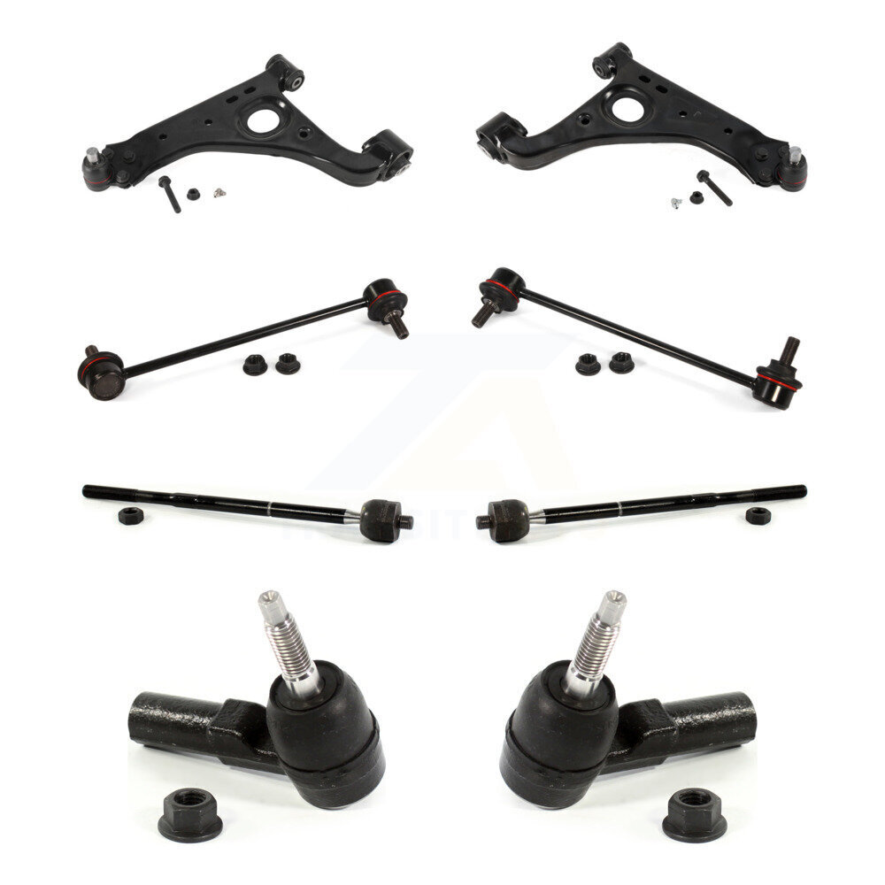 Front Control Arm & Ball Joint Tie Rod End Link Kit (8Pc) For Buick Encore Chevrolet Trax KTR-102970