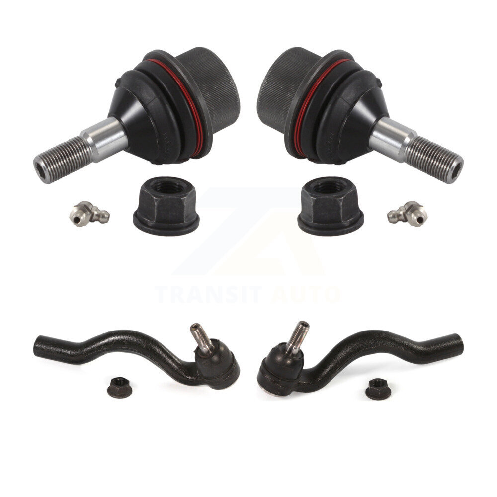Front Ball Joint And Tie Rod End Kit For 2011-2015 Jeep Grand Cherokee Dodge Durango KTR-103006