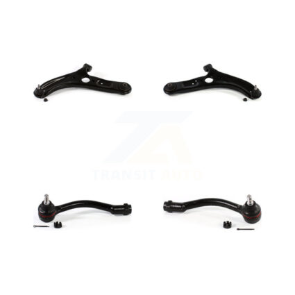 Front Suspension Control Arm Assembly And Tie Rod End Kit For Kia Forte Forte5 Koup KTR-103110