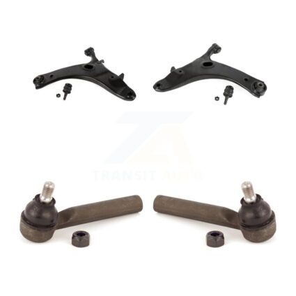 Front Suspension Control Arm Assembly And Tie Rod End Kit For Subaru Forester Impreza WRX KTR-103131