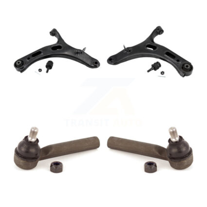 Front Suspension Control Arm And Tie Rod End Kit For 2010-2014 Subaru Outback Legacy KTR-103132