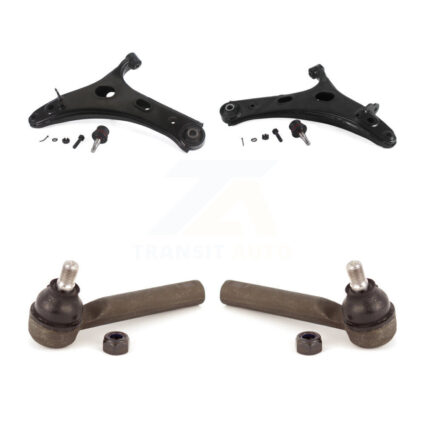 Front Suspension Control Arm Assembly And Tie Rod End Kit For 2014-2018 Subaru Forester KTR-103133