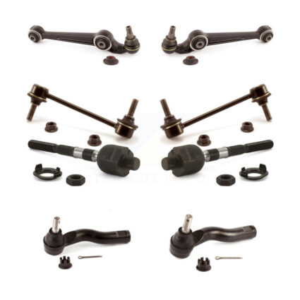 Front Control Arm Ball Joint Tie Rod End Link Kit (8Pc) For 09 Lincoln MKZ From 02 04 KTR-103200