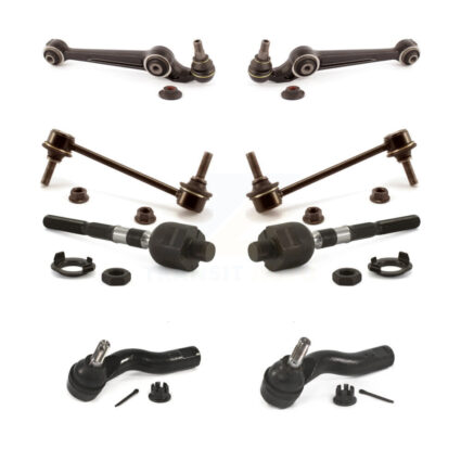Front Control Arm And Ball Joint Tie Rod End Link Kit (8Pc) For Ford Fusion Lincoln MKZ KTR-103201