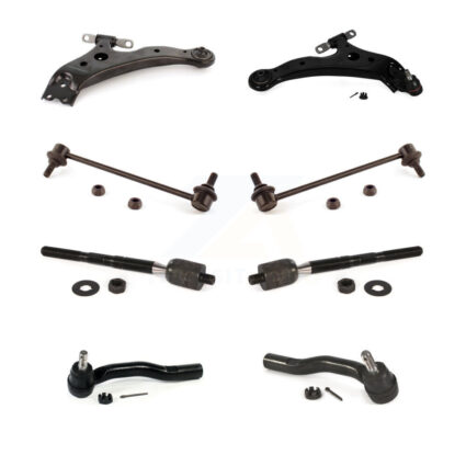 Front Control Arm And Ball Joint Tie Rod End Link Kit (8Pc) For Toyota Camry Lexus ES300 KTR-103235