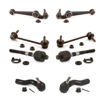 Front Control Arm And Ball Joint Tie Rod End Bar Link Kit (8Pc) For 2010 Ford Fusion 3.5L KTR-103256