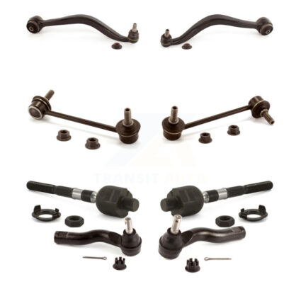 Front Control Arm & Ball Joint Tie Rod End Link Kit (8Pc) For Ford Fusion Mazda 6 Lincoln KTR-103257