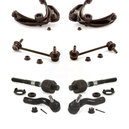 Front Control Arm And Ball Joint Tie Rod End Bar Link Kit (8Pc) For 2010 Ford Fusion 3.5L KTR-103265