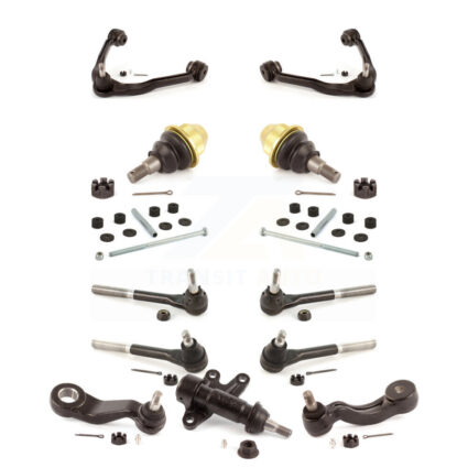 Front Control Arms Lower Ball Joints Tie Rods Link Sway Bar Kit (13Pc) For GMC Yukon 5.7L KTR-103414
