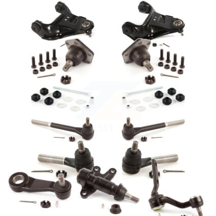 Front Control Arms And Lower Ball Joints Tie Rods Link Sway Bar Suspension Kit (13Pc) For KTR-103453