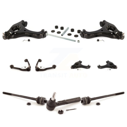 Front Control Arms Lower Ball Joints Tie Rods Link Sway Bar Kit (10Pc) For Chevrolet 1500 KTR-103487