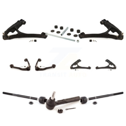 Front Arms And Lower Ball Joints Tie Rods Link Sway Bar Kit (10Pc) For GMC Sierra 1500 KTR-103495