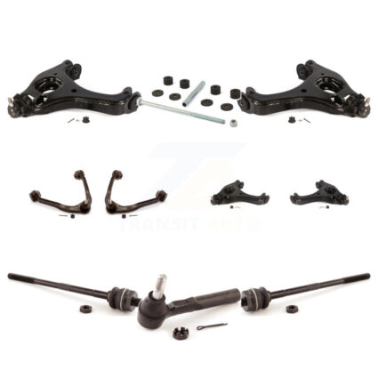 Front Control Arms Lower Ball Joints Tie Rods Link Sway Bar Kit (10Pc) For Chevrolet 1500 KTR-103501