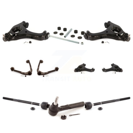 Front Control Arms Lower Ball Joints Tie Rods Link Sway Bar Kit (10Pc) For Chevrolet 1500 KTR-103503