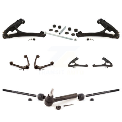 Front Arms And Lower Ball Joints Tie Rods Link Sway Bar Kit (10Pc) For GMC Sierra 1500 KTR-103509