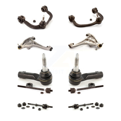 Front Control Arms Lower Ball Joints Tie Rods Link Sway Bar Kit (10Pc) For Ford F-150 LT KTR-103525