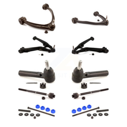Front Control Arms Lower Ball Joints Tie Rods Link Sway Bar Kit (10Pc) For Chevrolet GMC KTR-103535