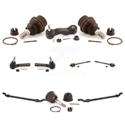 Front Tie Rod End Ball Joints Center link Idler Arm Kit (10Pc) For Chevrolet GMC 1500 KTR-103936