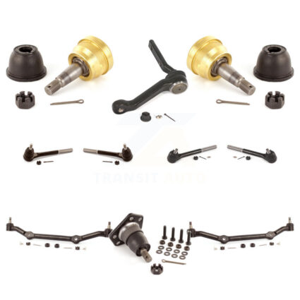 Front Tie Rod End Ball Joints Center link Idler Arm Kit (10Pc) For Chevrolet GMC S10 KTR-103948