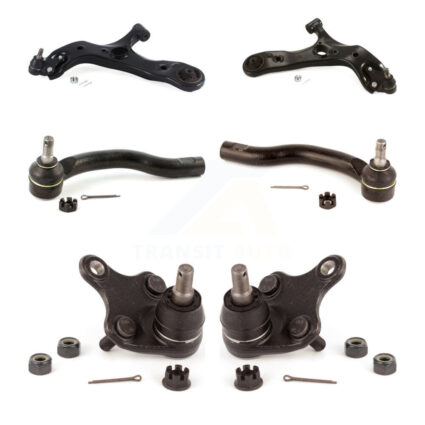 Front Suspension Control Arm Tie Rod End & Ball Joint Kit (6Pc) For Scion tC Lexus HS250h KTR-104003