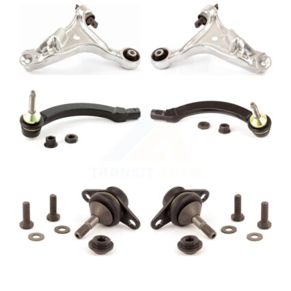 Front Suspension Control Arm With Tie Rod End Ball Joint Kit (6Pc) For Volvo S60 V70 FWD KTR-104014