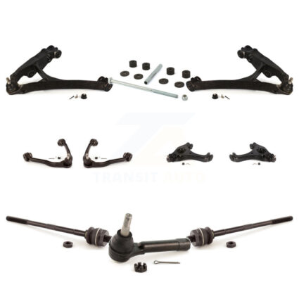 Front Control Arms And Lower Ball Joints Tie Rods Link Sway Bar Suspension Kit (10Pc) For KTR-104071