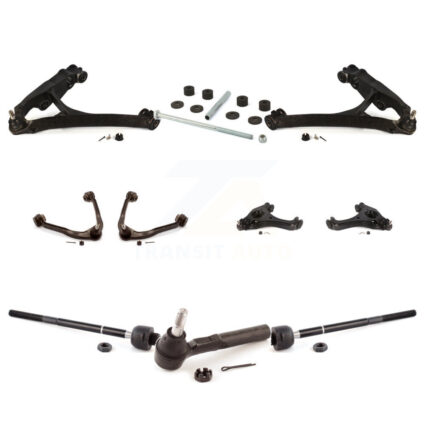 Front Control Arms And Lower Ball Joints Tie Rods Link Sway Bar Suspension Kit (10Pc) For KTR-104073