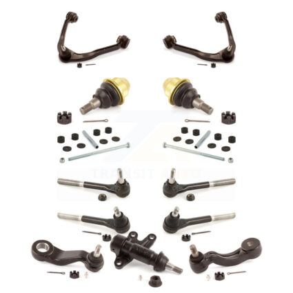 Front Control Arms Lower Ball Joints Tie Rods Link Sway Bar Kit (13Pc) For GMC Yukon 5.7L KTR-104175