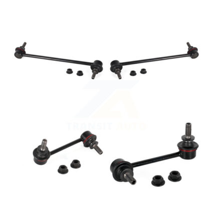 Front Rear Suspension Bar Link Kit For 14-22 Jeep Cherokee FWD Without Off Road Package KTR-104283
