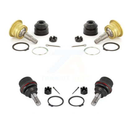 Front Lower & Upper Ball Joints Kit For Toyota Tundra Sequoia Lexus LX570 Land Cruiser KTR-104386