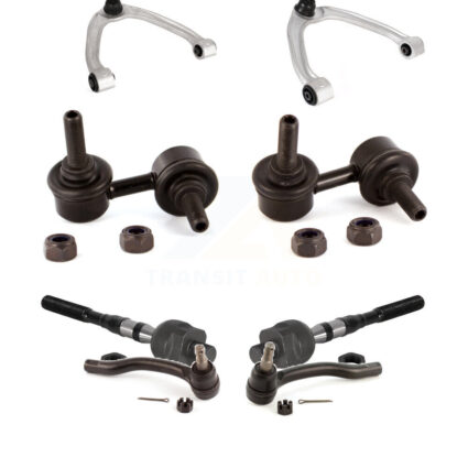 Front Control Arm & Ball Joint Tie Rod End Link Kit (8Pc) For INFINITI Q50 G37 QX50 EX35 KTR-104444