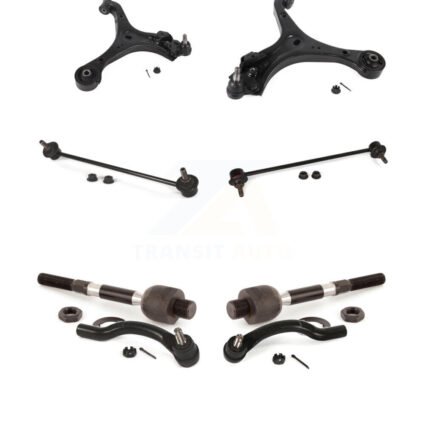Front Control Arm And Ball Joint Tie Rod End Bar Link Kit (8Pc) For Honda Civic Acura ILX KTR-104454