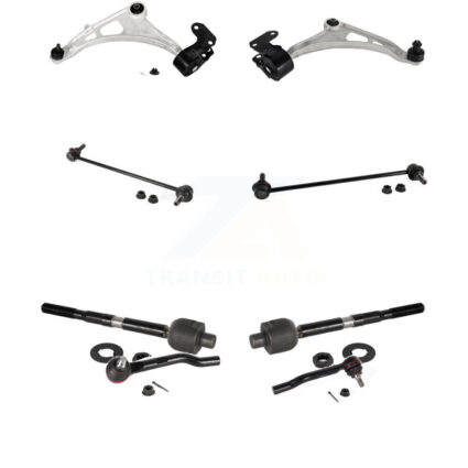 Front Control Arm And Ball Joint Tie Rod End Bar Link Kit (8Pc) For Honda Pilot Acura MDX KTR-104456